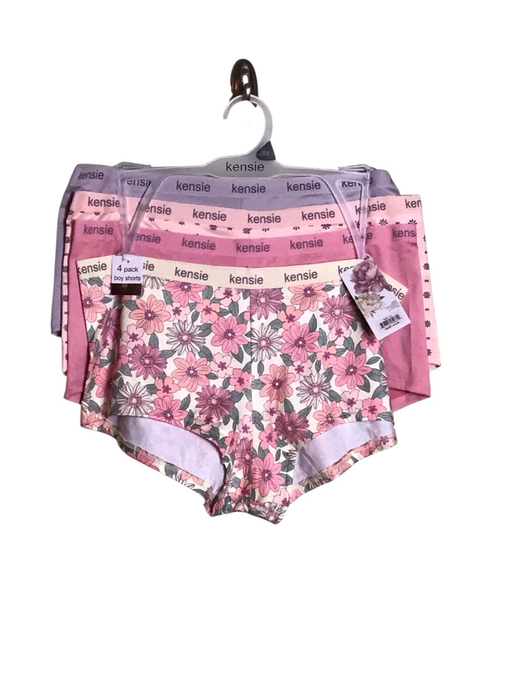 Kensie Women floral Boyshorts Various Size NWT  Tagless Comfort Feminine Panties